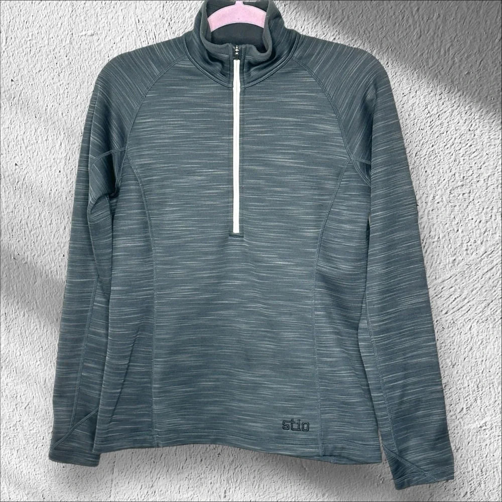 STIO GANNET PEAK HALF ZIP - WOMEN'S Size Large Pull Over Fleece Gorpcore Warm